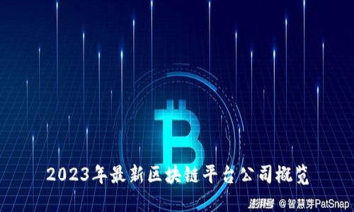 2023年最新区块链平台公司概览